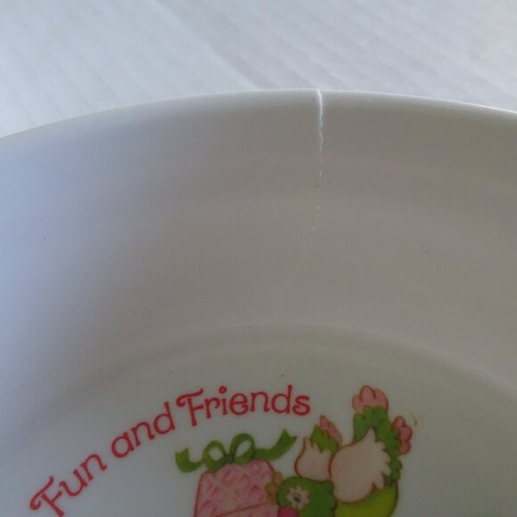 SiLite - Strawberry Shortcake - Melamine Bowls & Plates 3242, 3101 Vintage 1982 - Picture 8 of 8
